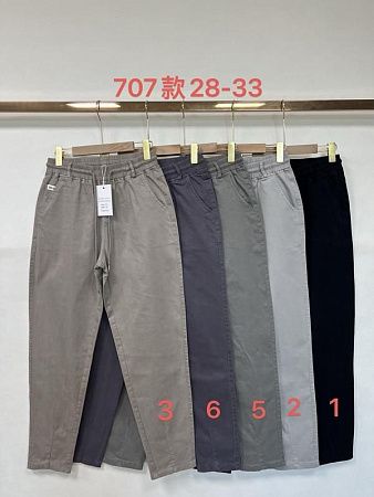 Штаны Leen 707-2 grey - делук