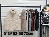 Жилетка Oukali 913 brown - делук