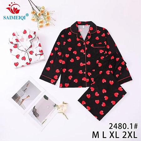 Пижама Estima 2480-1 white - делук