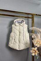 Жилетка Delfinka MJ78 beige - делук