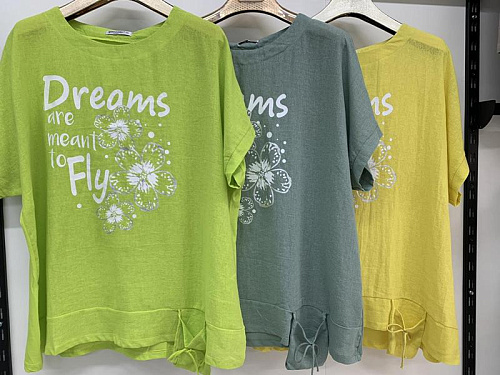 Футболка Dgmd 7391 yellow - делук