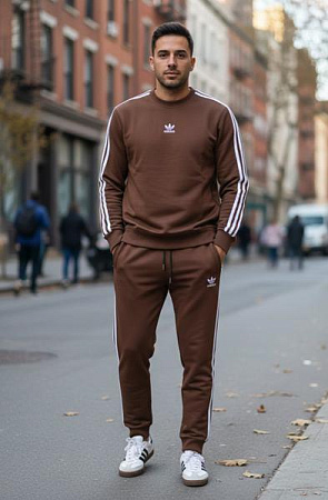 Костюм Спорт Delviago DL659 brown - делук