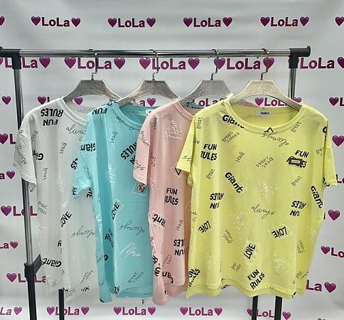 Футболка Lola LL44 mix - делук