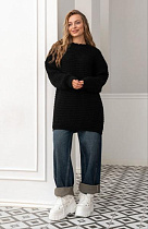 Свитер Liza Brend 1115 black - делук