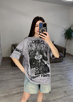 Футболка S.Style 14 grey - делук