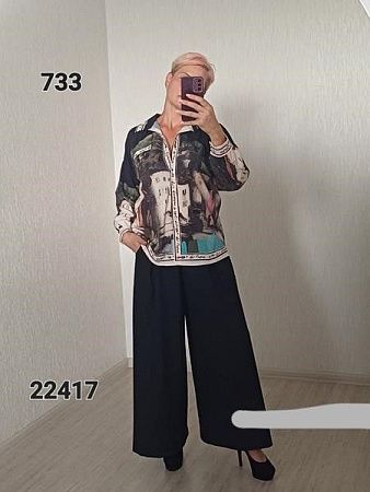 Штаны Fsn 22714 black - делук