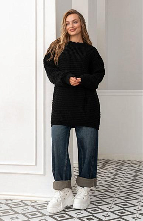 Свитер Liza Brend 1115 black - делук