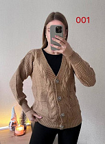 Кофта Fsn 001 brown - делук