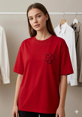 Футболка Newe 401 red - делук