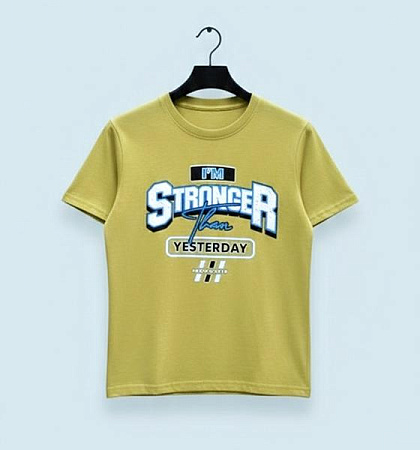 Футболка Dino DN21 yellow - делук