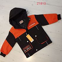 Куртка Malibu2 21813 black-orange - делук