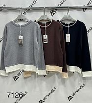 Свитер Met&March 7126 grey - делук