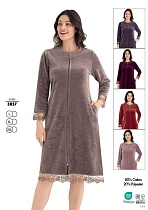 Халат Cotpark 3857 red - делук