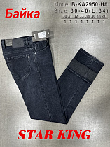 Джинсы God Baron B-KA2950-H black - делук