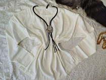 Свитер Liza Brend 5833 white - делук