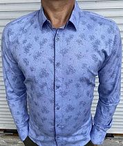 Рубашка Nik 55496 l.blue - делук