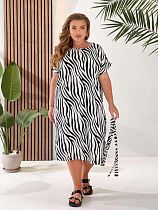 Платье Vanda 851 white-black - делук