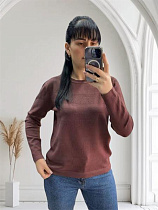 Свитер Levisha 25521 brown - делук