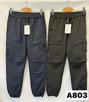 Штаны Спорт Ale-Ate A803 black - делук