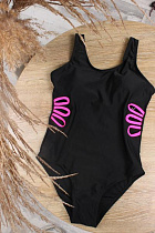 Купальник Sun&Sea M551 black-fuchsia - делук