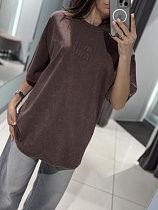 Футболка Comod 8022 brown - делук