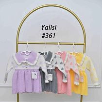 Платье Yalisi 361 grey - делук