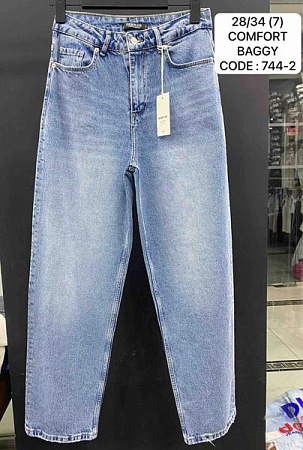 Джинсы Maxim Jeans 744-2 l.blue - делук