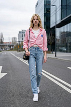 Рубашка Kosta 1106 pink - делук