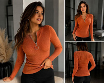 Свитер Arina 707 orange - делук