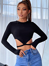 Топ Arina 5095 black - делук