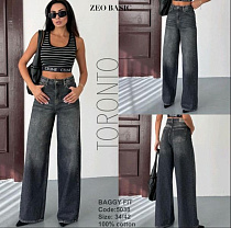 Джинсы Met&March 5038 grey - делук