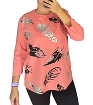 Свитер Elena&Vika 27082 pink - делук