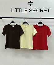 Футболка Little Secret 1059 yellow - делук