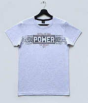 Футболка Dino DN122 l.grey - делук