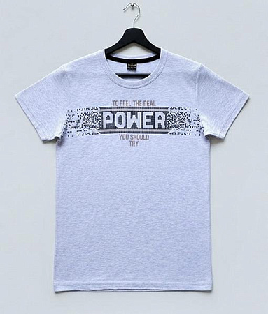 Футболка Dino DN122 l.grey - делук