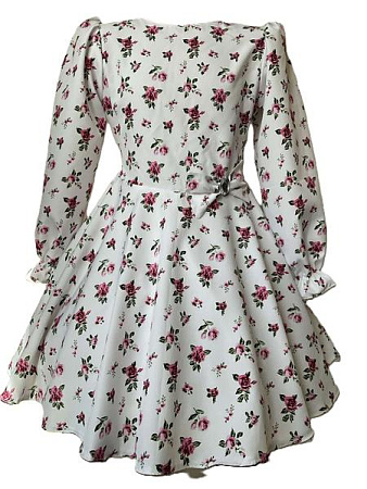 Платье Safi S30 white - делук