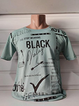 Футболка Panda 1576 mint - делук