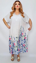 Платье Romeo Life RL1263 white - делук