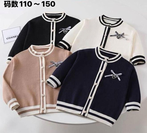 Кофта Meloria 609 black - делук