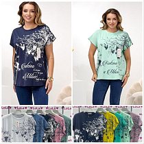 Футболка Lola LL606 mix - делук