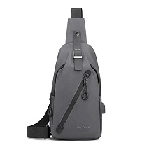 Бананка Fashion Bag 110032-1 grey - делук