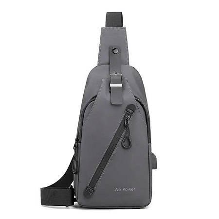 Бананка Fashion Bag 110032-1 grey - делук