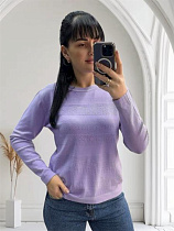 Свитер Levisha 25521 lilac - делук