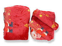 Постельное Белье Obuv Ok2 18102 (12149) d.red - делук