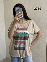 Футболка Fsn 2750 beige - делук