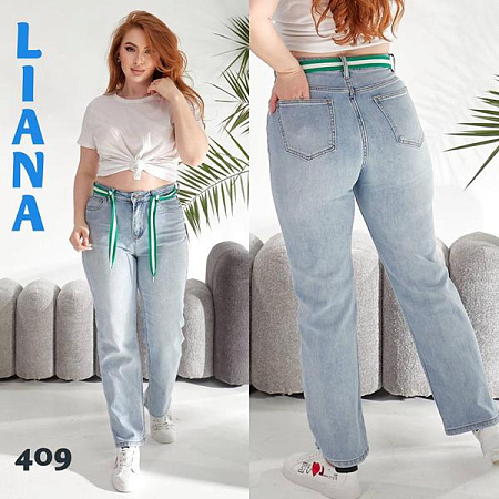 Джинсы Liana Denim 409 l.blue - делук
