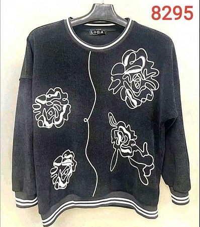 Свитер Lida 8295 black - делук