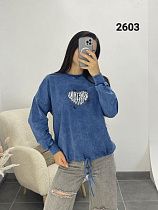 Свитер Fsn 2603 blue - делук
