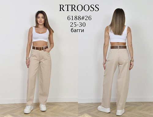Джинсы Jeans Club 6188 beige - делук