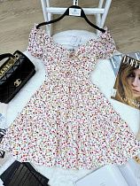 Платье Arina 7038 white - делук